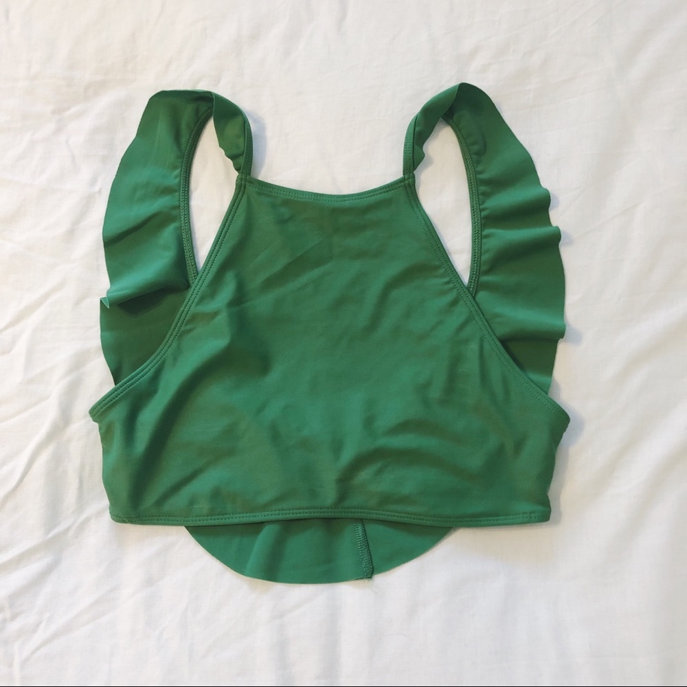 Aerie High Neck Bikini Top NWOT